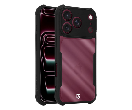 Etui do telefonów Tactical Quantum Stealth Kryt pro do iPhone 18 Pro Clear/Black